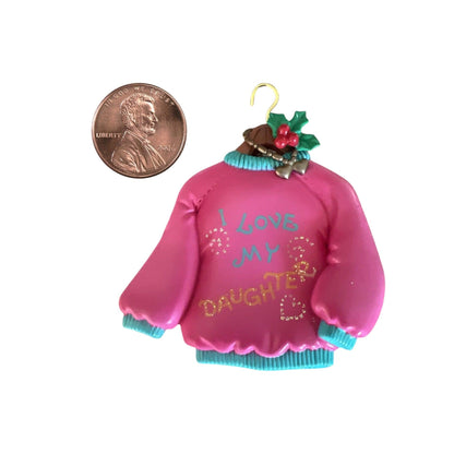 1996 "I Love MY Daughter" Enesco Ornament (Family) 166863 Image3