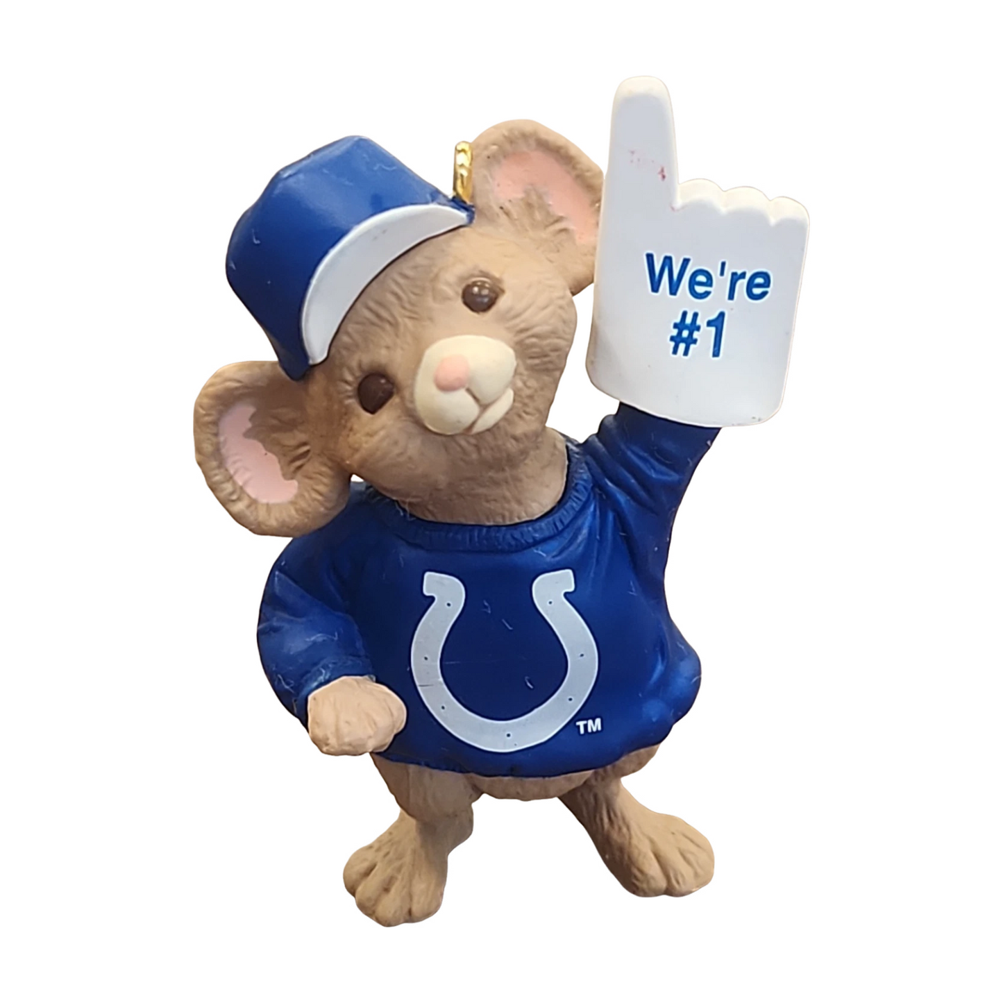 1996 Indianapolis Colts Hallmark Ornament (NFL) QSR6431 Image1