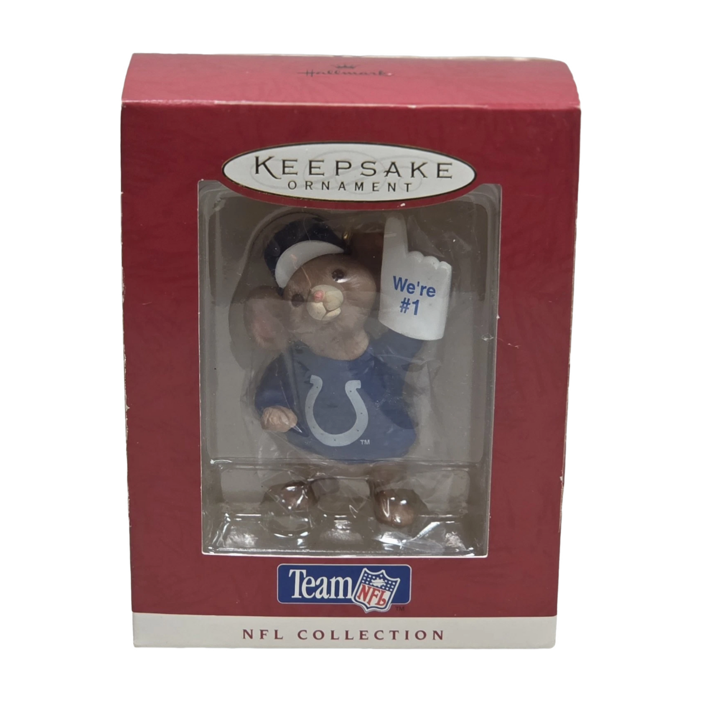 1996 Indianapolis Colts Hallmark Ornament (NFL) QSR6431 Image2