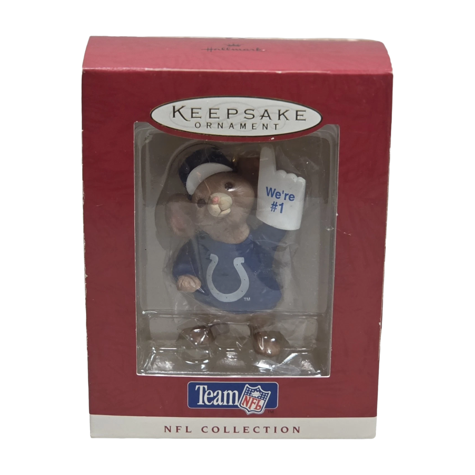 1996 Indianapolis Colts Hallmark Ornament (NFL) QSR6431 Image2
