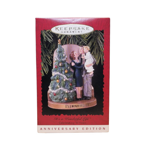 1996 It's a Wonderful Life Hallmark Ornament (Movie) QXI6531
