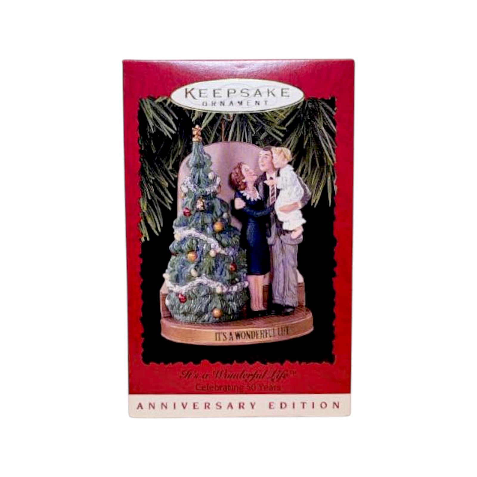 1996 It's a Wonderful Life Hallmark Ornament (Movie) QXI6531 Image2