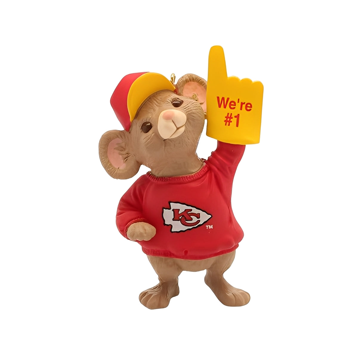 1996 Kansas City Chiefs Hallmark Ornament (NFL) QXR6361