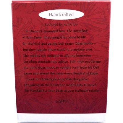 1996 Laverne, Victor & Hugo Hallmark Ornament (The Hunchback of Notre Dame) QXI6354