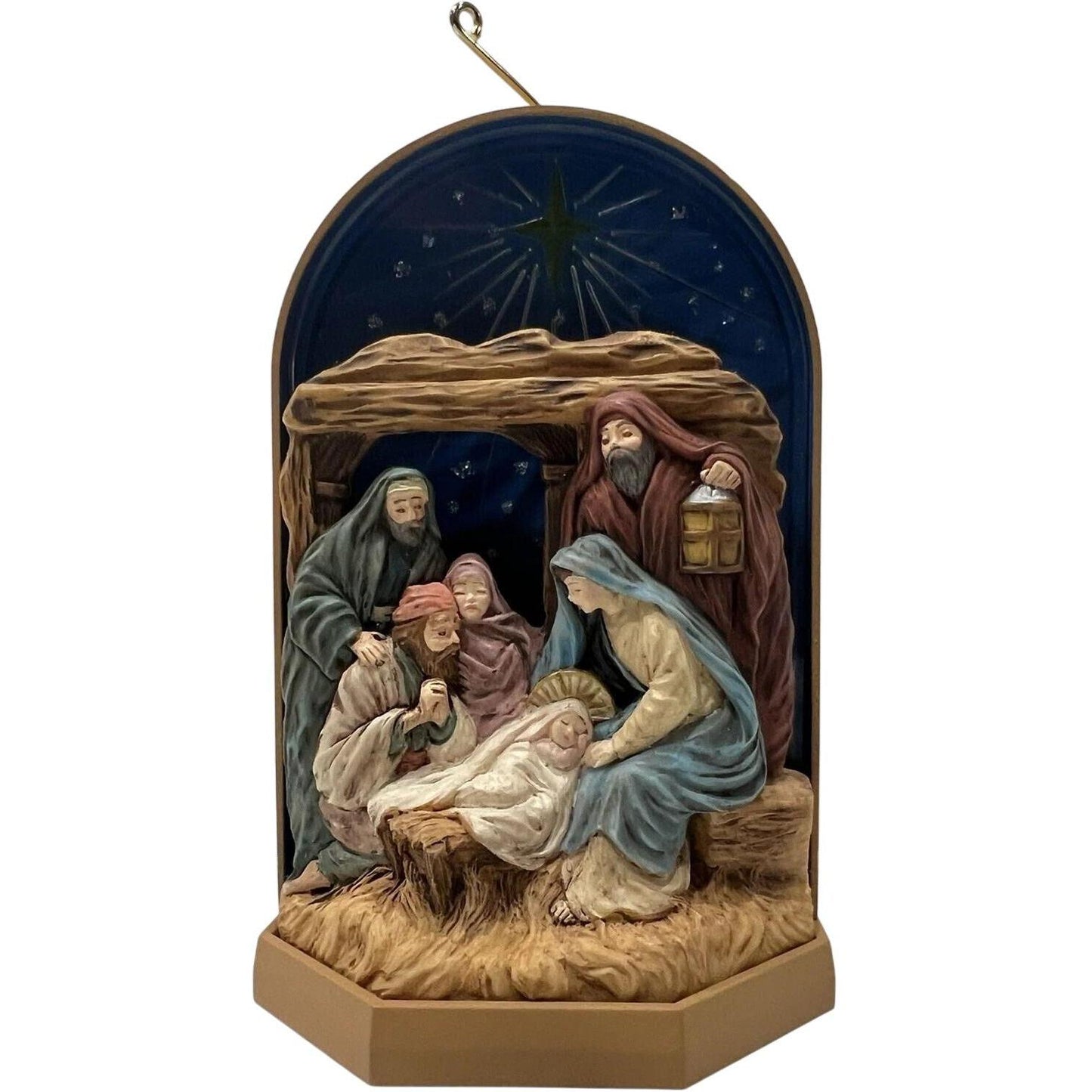 1996 Let Us Adore Him Hallmark Ornament (Nativity) QLX7381