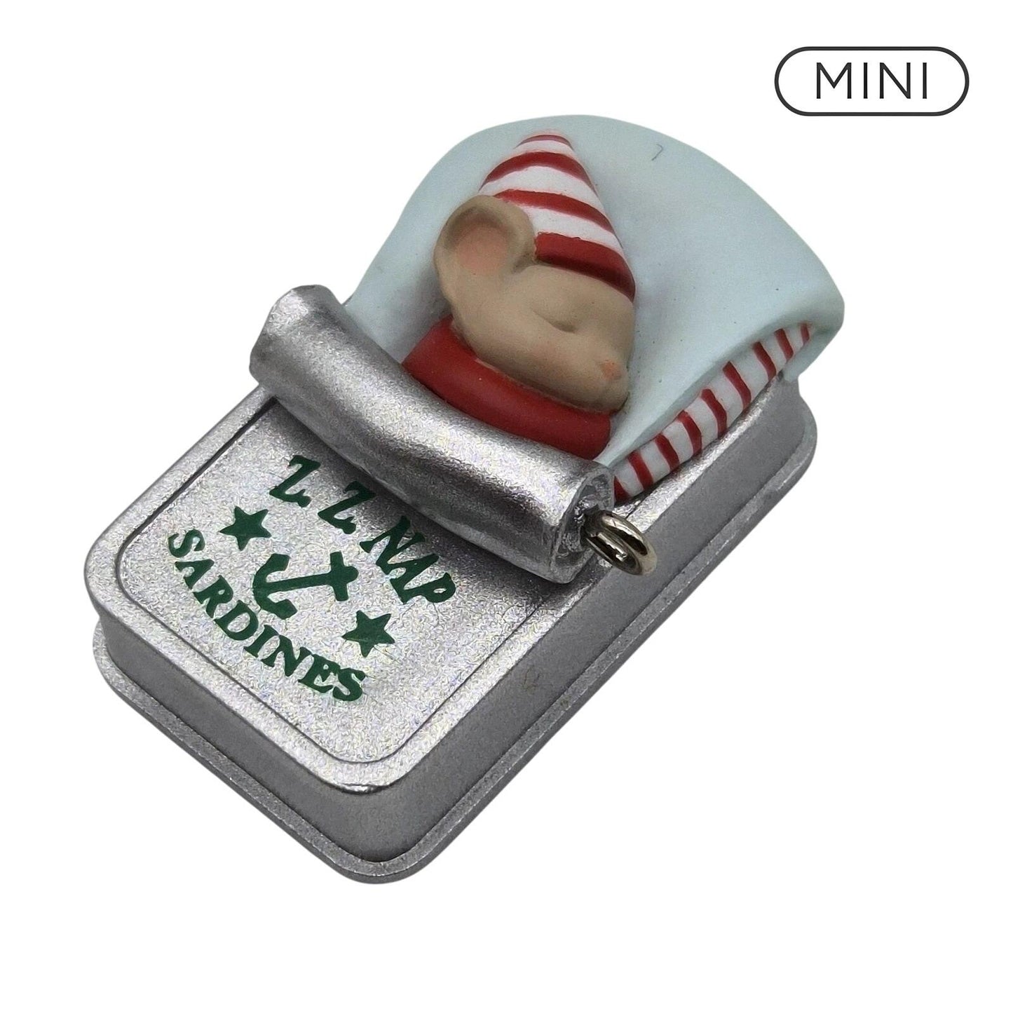 1996 Long Winter's Nap Hallmark Ornament (Mouse) QXM4244 Image1