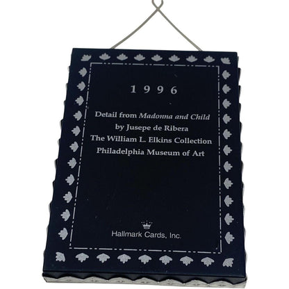 1996 Madonna and Child Hallmark Ornament (Fine Art Masterpiece) QX6324