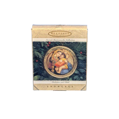 1996 Madonna and Child - Sacred Masterworks Hallmark Ornament (Religious) QK1144 Image2