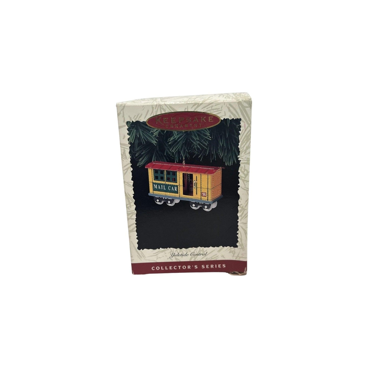 1996 Mail Car Hallmark Ornament (Yuletide Central) QX5011 Image2