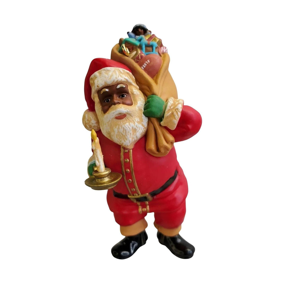 1996 Making His Rounds Hallmark Ornament (Santa Claus) QX6271 Image1