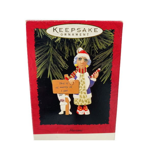 1996 Maxine Hallmark Ornament (Maxine) QX6224