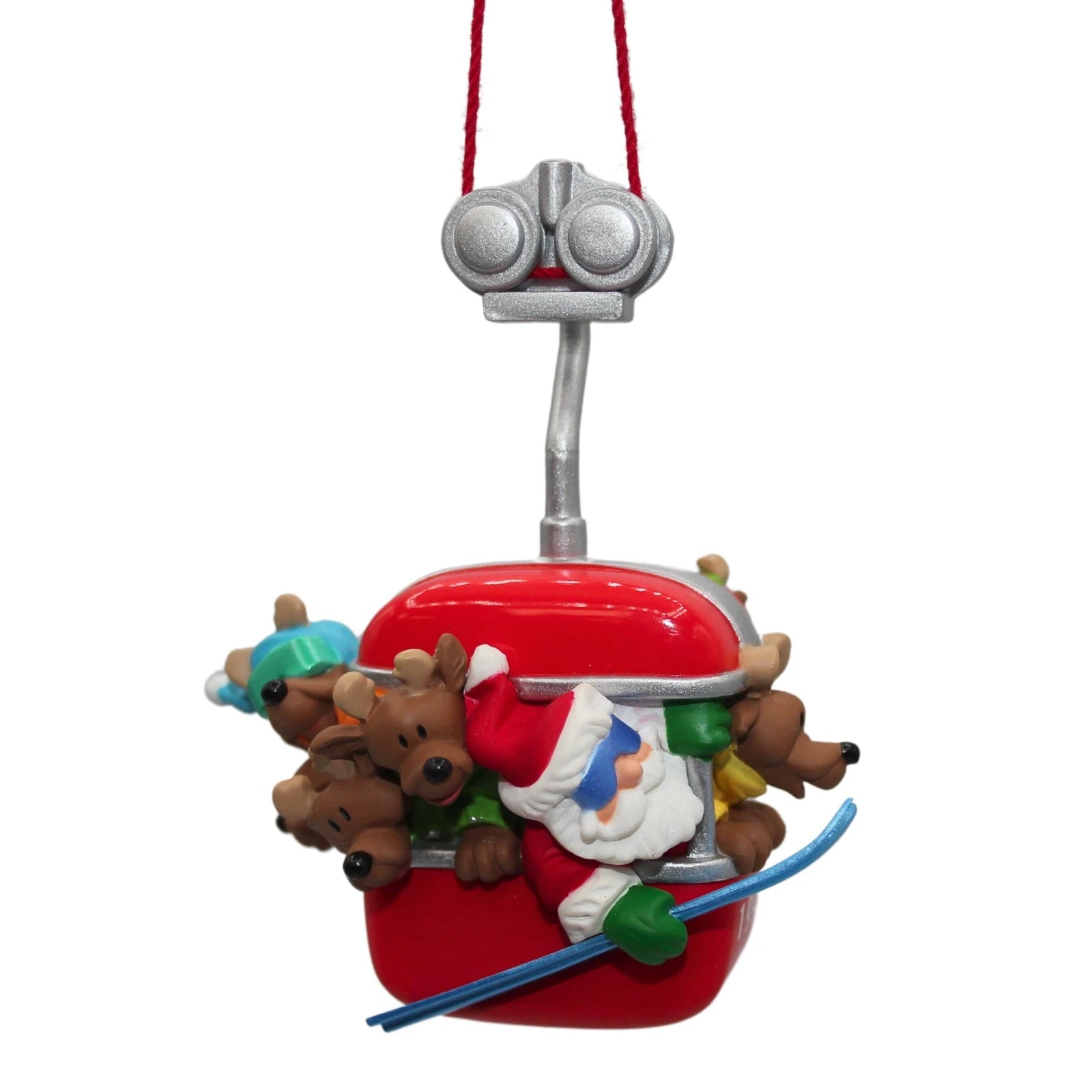 1996 Merry Carpoolers Hallmark Ornament (Reindeer Quartet) QX5884