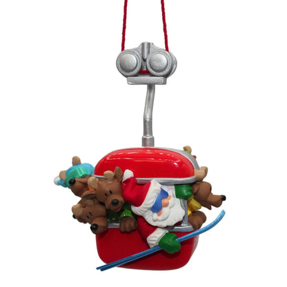 1996 Merry Carpoolers Hallmark Ornament (Reindeer Quartet) QX5884