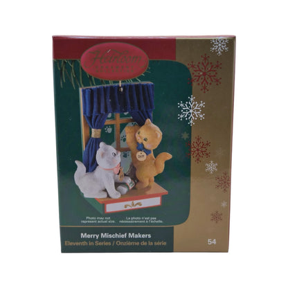 1996 Merry Mischief Makers Kittens (Merry Mischief Makers) Carlton Cards Heirloom Ornament CXOR-054P Image2