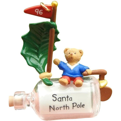 1996 Message for Santa Hallmark Ornament (Teddy Bear) QXM4254