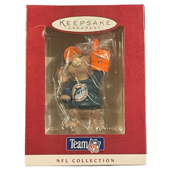 1996 Miami Dolphins Hallmark Ornament (NFL) QSR6451
