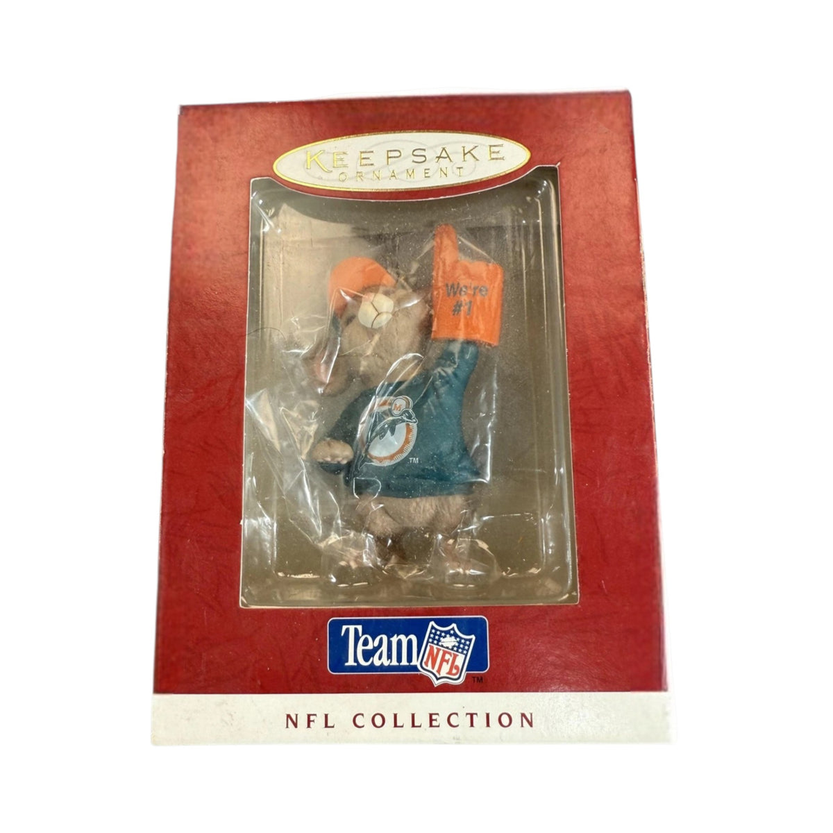 1996 Miami Dolphins Hallmark Ornament (NFL) QSR6451 Image2