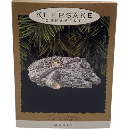 1996 Millennium Falcon Hallmark Ornament (Star Wars) QLX7474