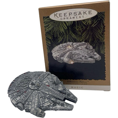 1996 Millennium Falcon Hallmark Ornament (Star Wars) QLX7474