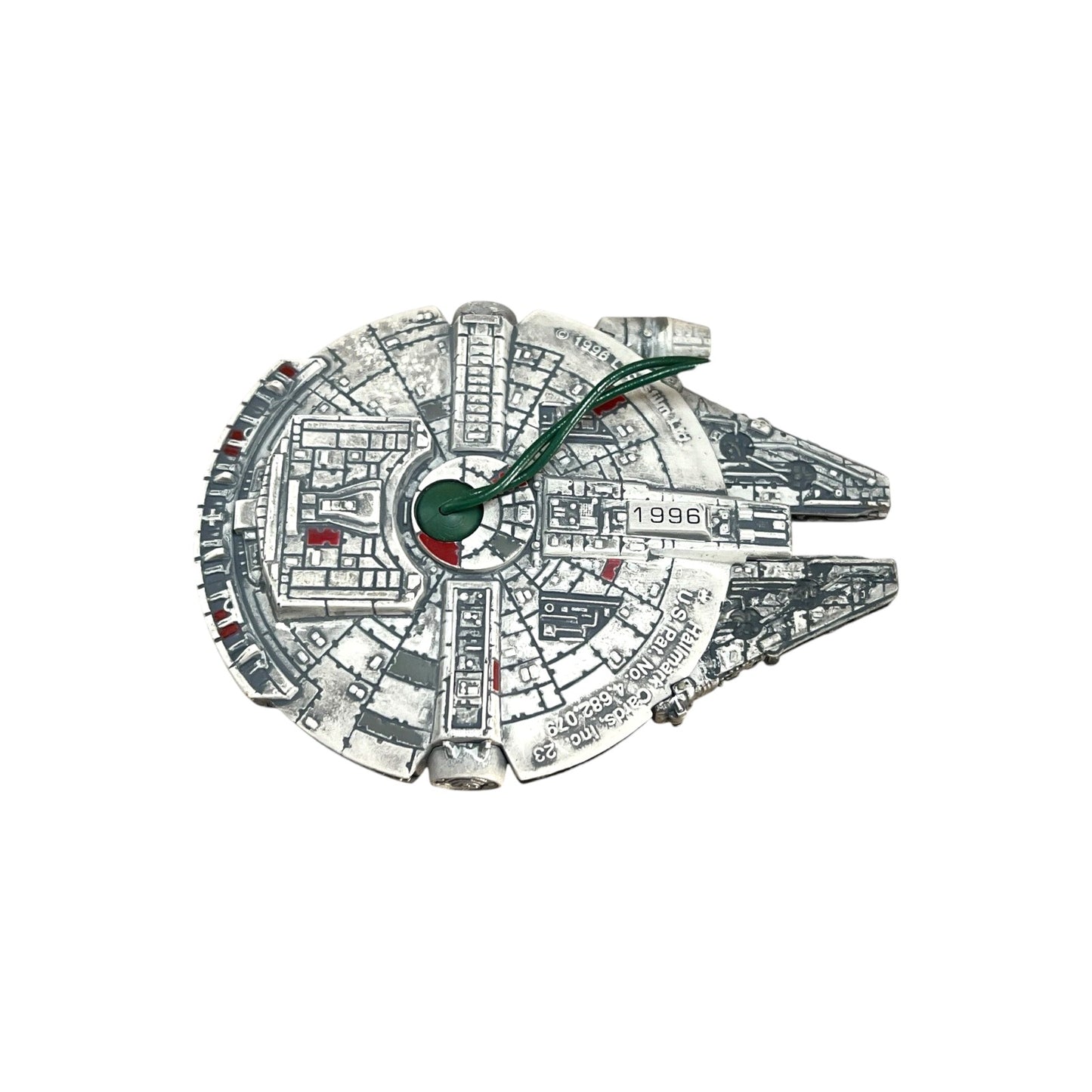 1996 Millennium Falcon Hallmark Ornament (Star Wars) QLX7474 Image4