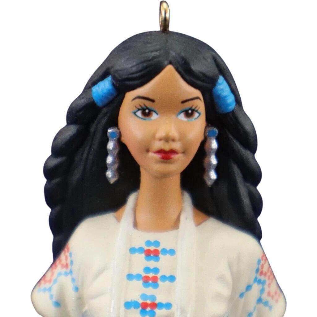 1996 Native American Barbie Hallmark Ornament (Barbie) QX5561
