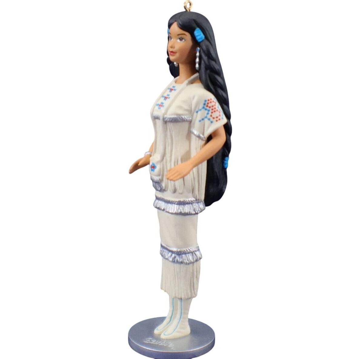 1996 Native American Barbie Hallmark Ornament (Barbie) QX5561