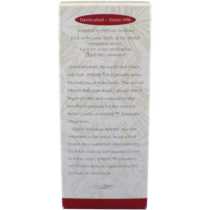 1996 Native American Barbie Hallmark Ornament (Barbie) QX5561