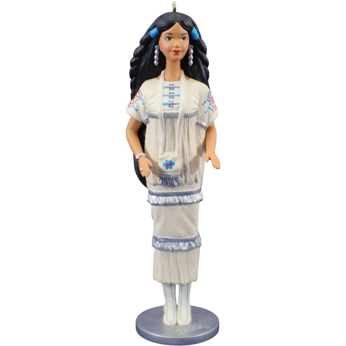 1996 Native American Barbie Hallmark Ornament (Barbie) QX5561