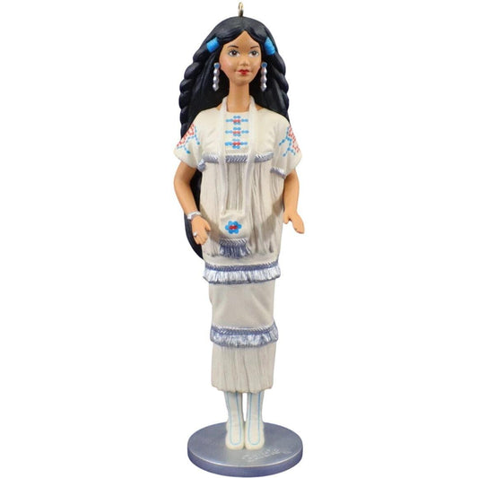 1996 Native American Barbie Hallmark Ornament (Barbie) QX5561