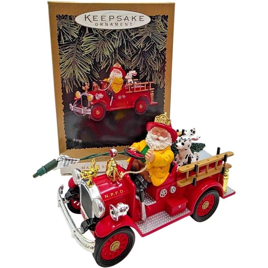1996 North Pole Volunteers Hallmark Ornament (Firefighter) QLX7471