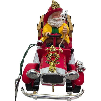 1996 North Pole Volunteers Hallmark Ornament (Firefighter) QLX7471