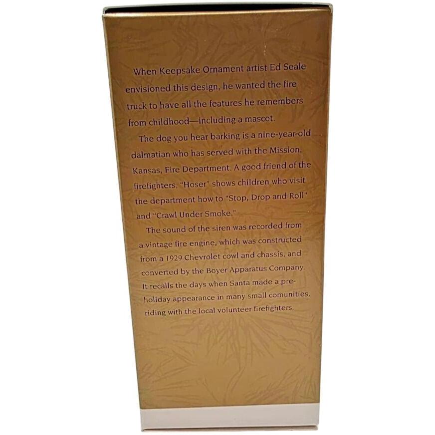 1996 North Pole Volunteers Hallmark Ornament (Firefighter) QLX7471