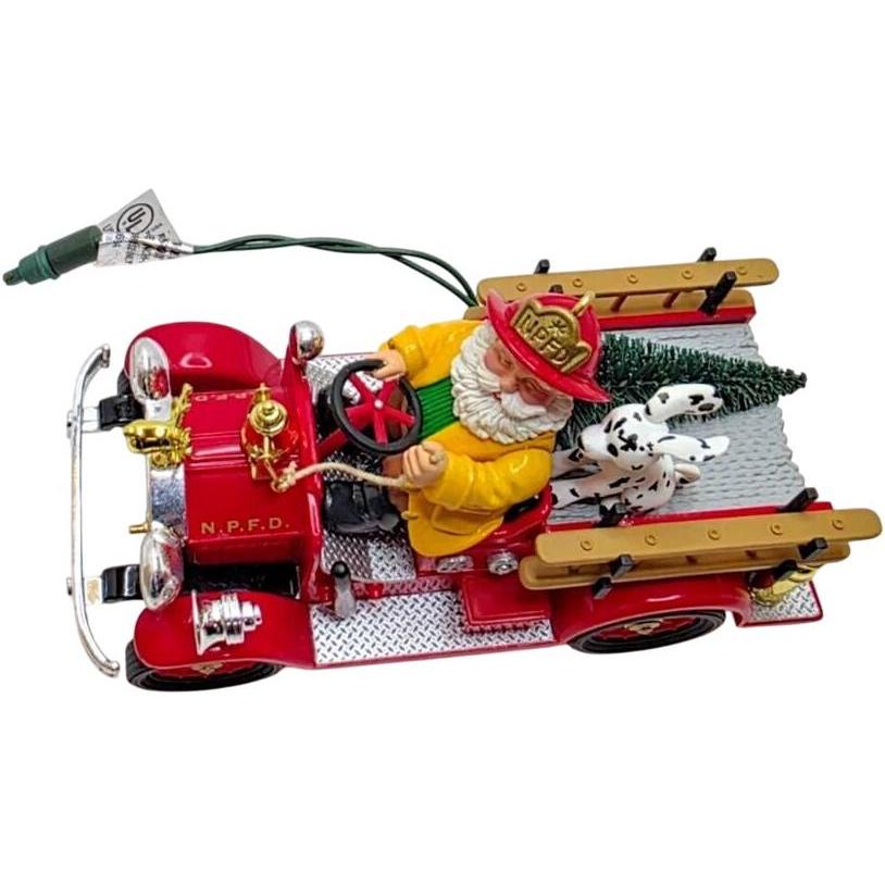 1996 North Pole Volunteers Hallmark Ornament (Firefighter) QLX7471