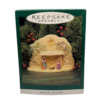 1996 O Holy Night Hallmark Ornament (Nativity) QXM4204