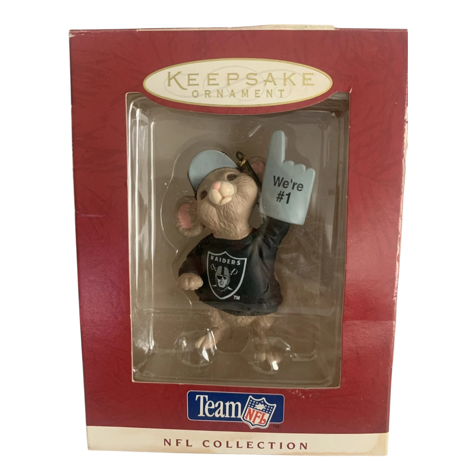 1996 Oakland Raiders Hallmark Ornament (NFL) QSR6441