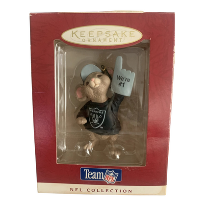 1996 Oakland Raiders Hallmark Ornament (NFL) QSR6441
