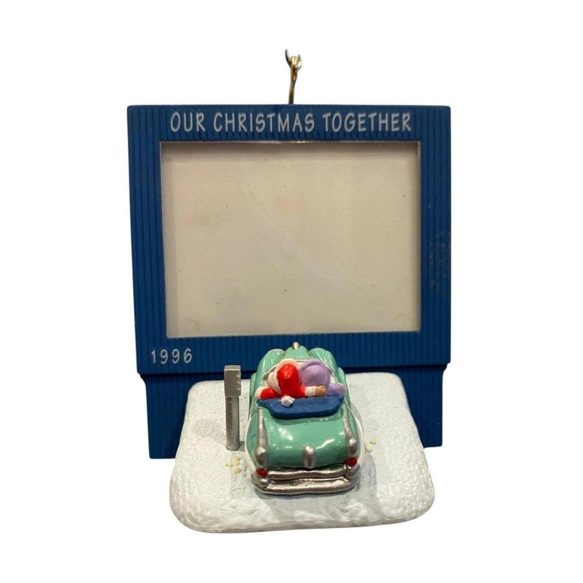 1996 Our Christmas Together Hallmark Ornament (Photo Holder) QX5804 Image3