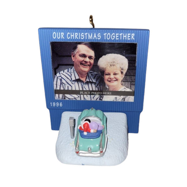 1996 Our Christmas Together Hallmark Ornament (Photo Holder) QX5804