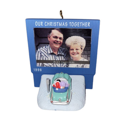 1996 Our Christmas Together Hallmark Ornament (Photo Holder) QX5804