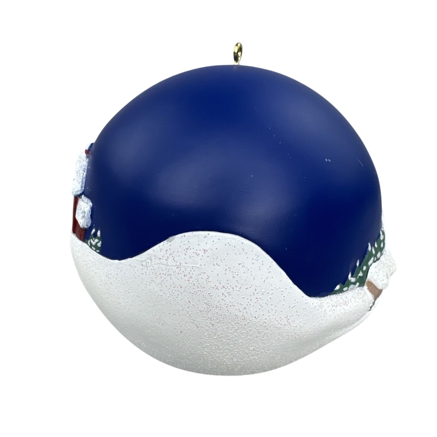 1996 Over the Rooftops Hallmark Ornament (Sleigh) QLX7374