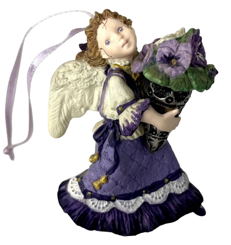 1996 Pansy Angel Hallmark Ornament (The Lauguage of Flowers) QK1171