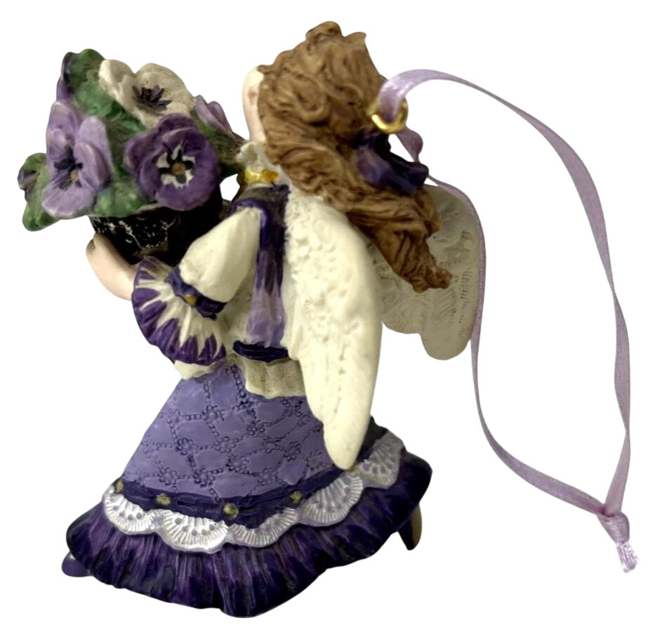 1996 Pansy Angel Hallmark Ornament (The Lauguage of Flowers) QK1171