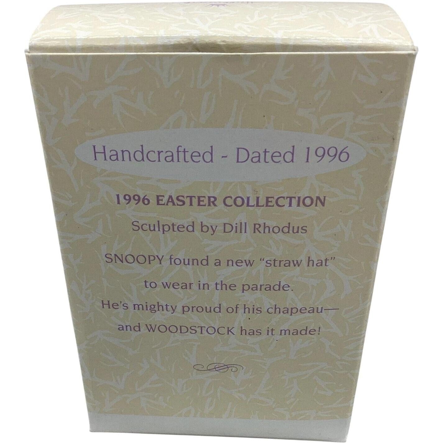 1996 Parade Pals Hallmark Ornament (Peanuts) QEO8151