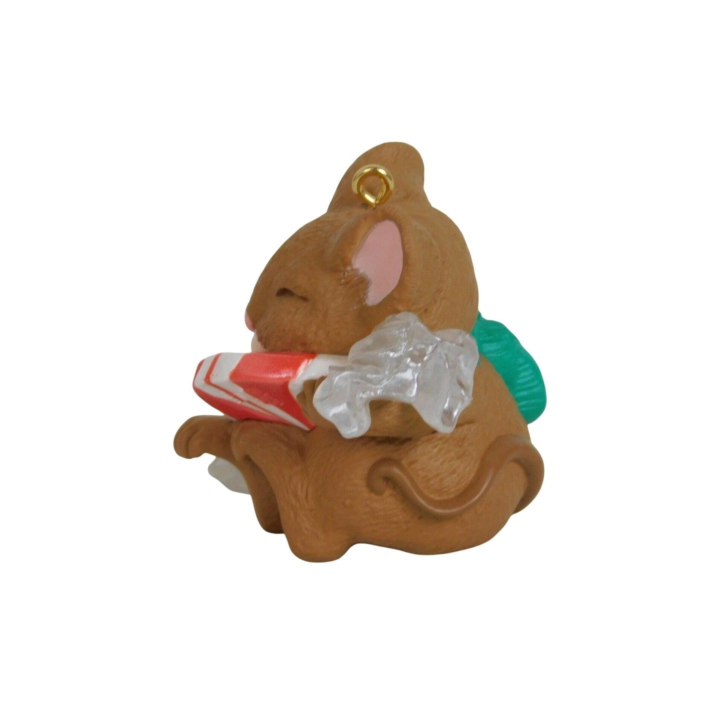 1996 Peppermint Surprise Hallmark Ornament (Mouse) QX6234 Image5
