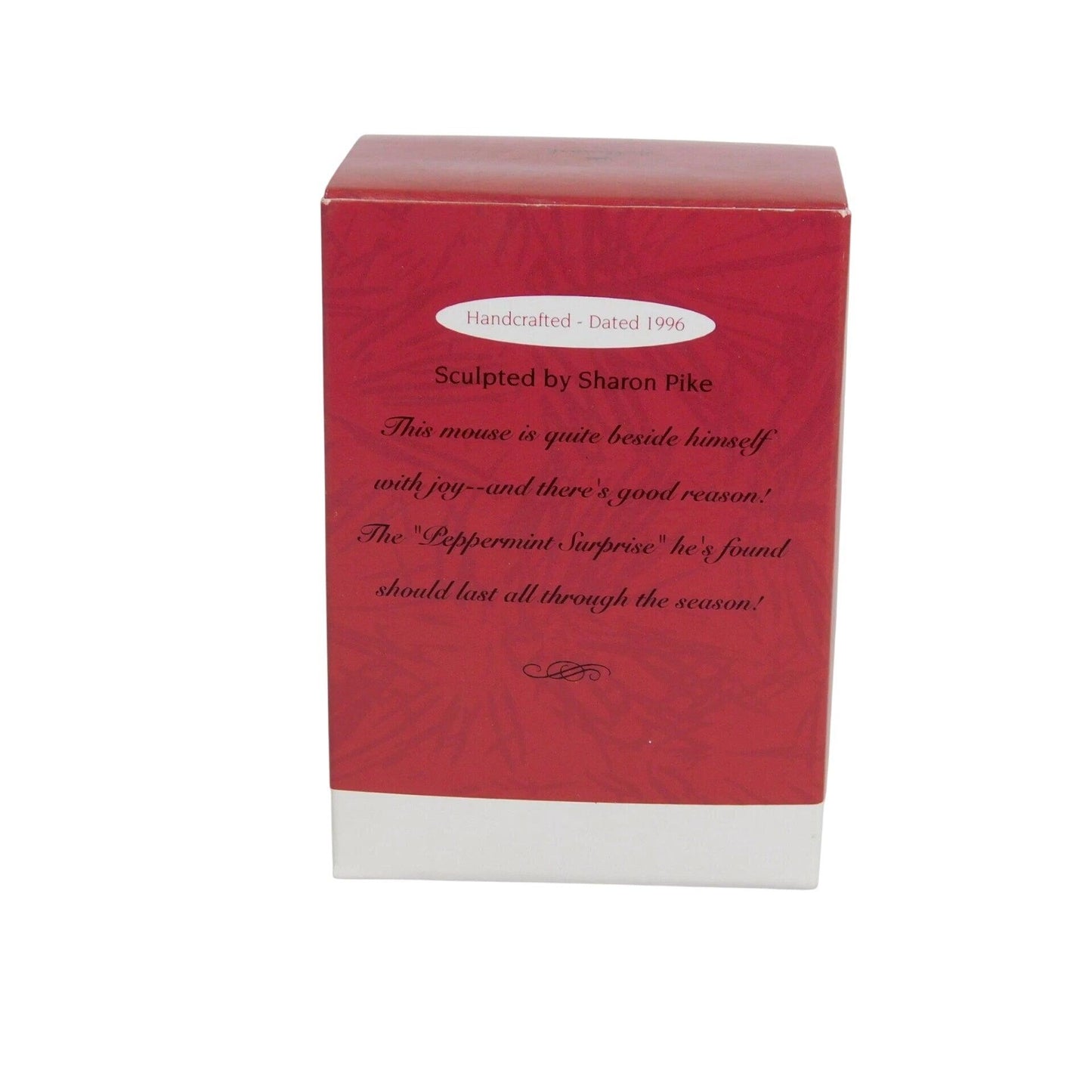 1996 Peppermint Surprise Hallmark Ornament (Mouse) QX6234 Image6