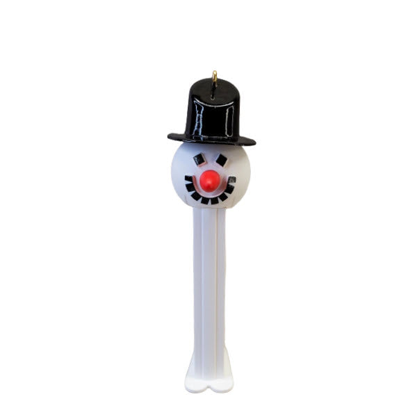 1996 Pez Snowman Hallmark Ornament (PEZ) QX6534
