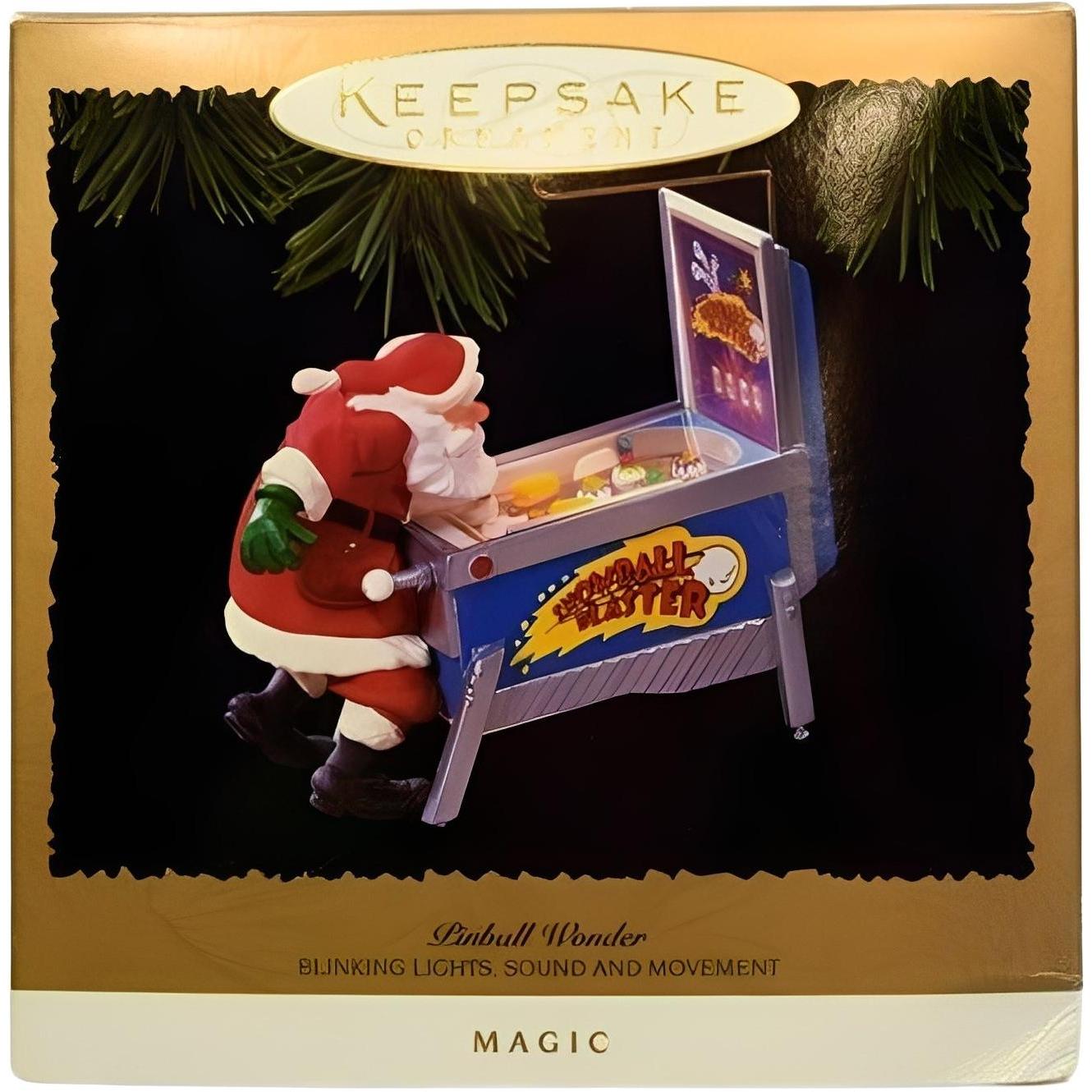 1996 Pinball Wonder Hallmark Ornament (Santa Claus) QLX7451