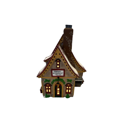 1996 Popcorn & Cranberry House North Pole Series Department 56 56388 Image1