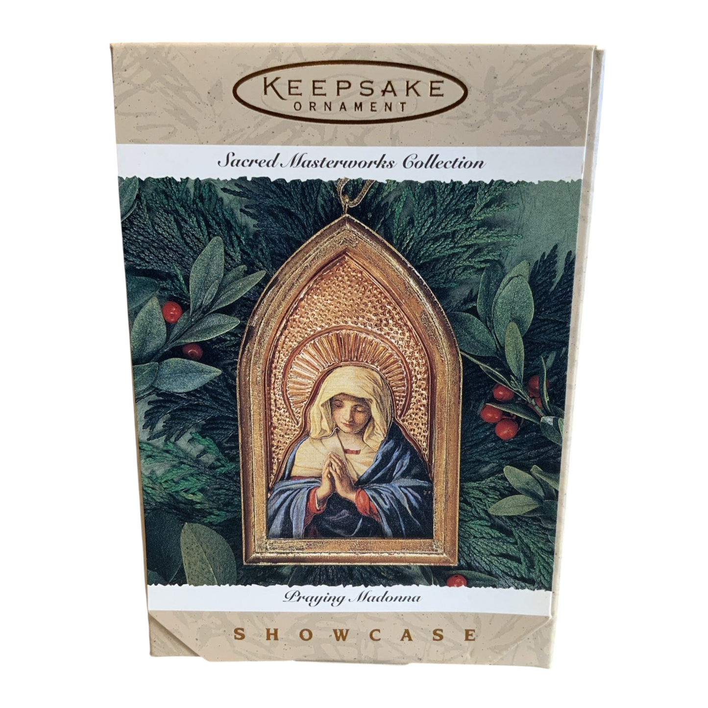1996 Praying Madonna Hallmark Ornament (Religious) QK1154