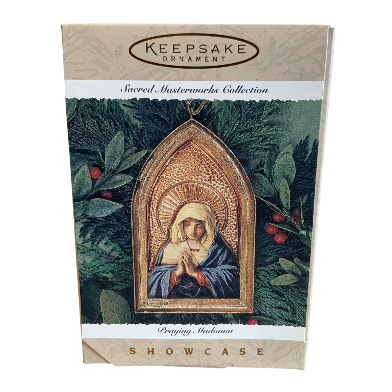 1996 Praying Madonna Hallmark Ornament (Religious) QK1154